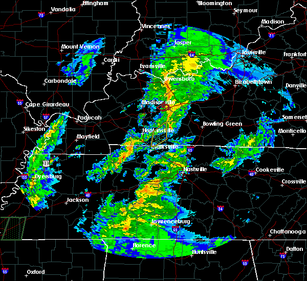 Interactive Hail Maps Hail Map for South Carrollton, KY