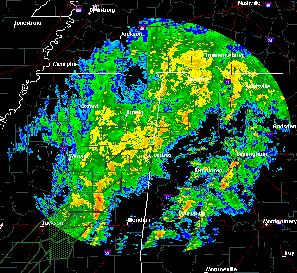 Interactive Hail Maps Hail Map for Macon, MS