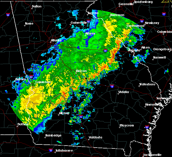 Interactive Hail Maps Hail Map for Andersonville, GA