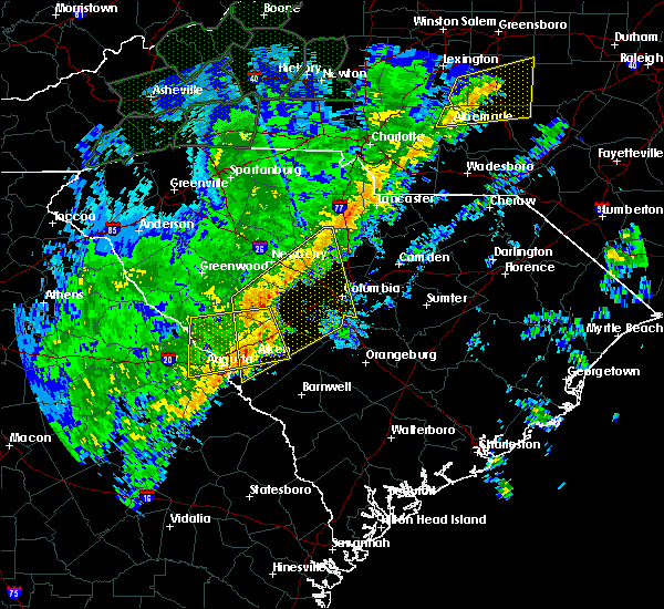 Interactive Hail Maps Hail Map for Lexington, SC