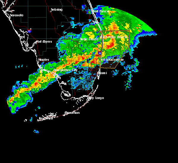 Interactive Hail Maps Hail Map for Southwest Ranches, FL