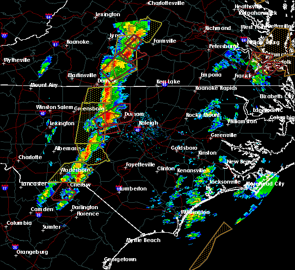 Interactive Hail Maps Hail Map for Chapel Hill, NC