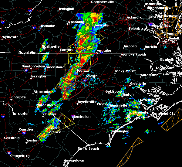 Interactive Hail Maps Hail Map for Sanford, NC