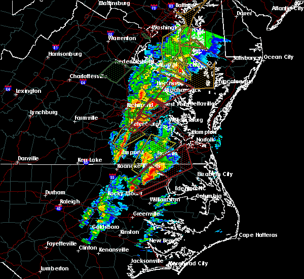 Interactive Hail Maps Hail Map for Portsmouth, VA