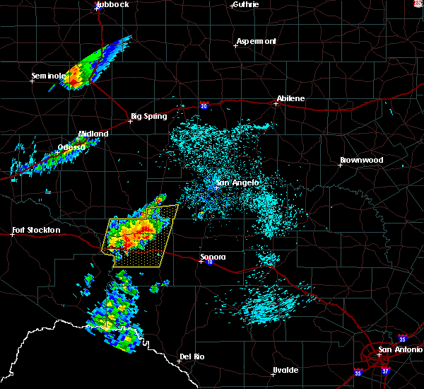 Interactive Hail Maps Hail Map for Ozona, TX