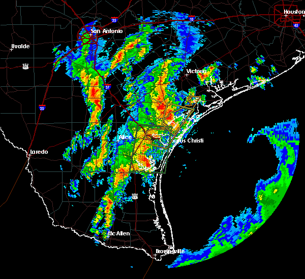 Interactive Hail Maps Hail Map for Rockport, TX
