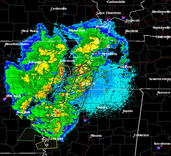Interactive Hail Maps Hail Map for Millington, TN