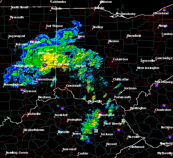 Interactive Hail Maps Hail Map for Brookville, OH