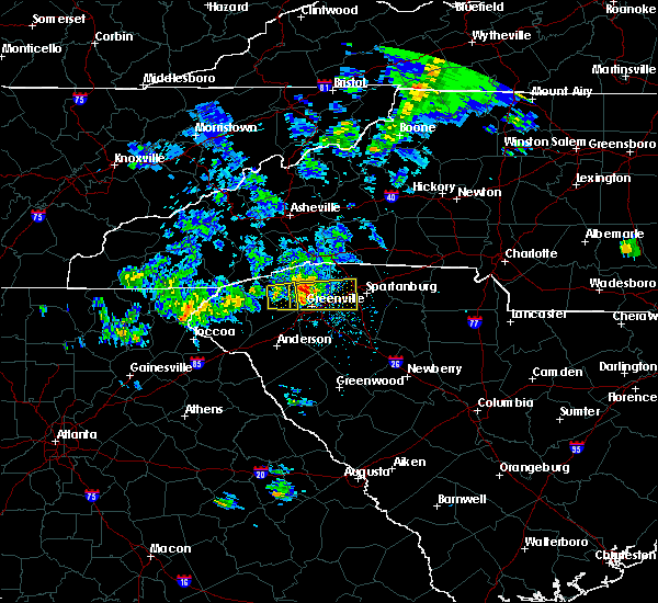 Interactive Hail Maps Hail Map for Pickens, SC