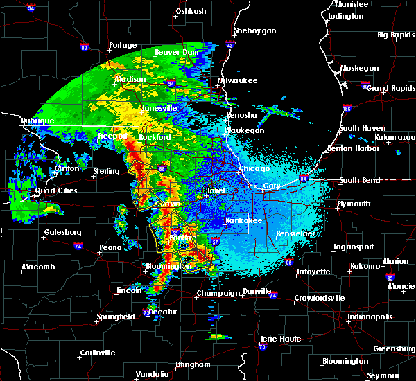 Interactive Hail Maps Hail Map for Rochelle, IL