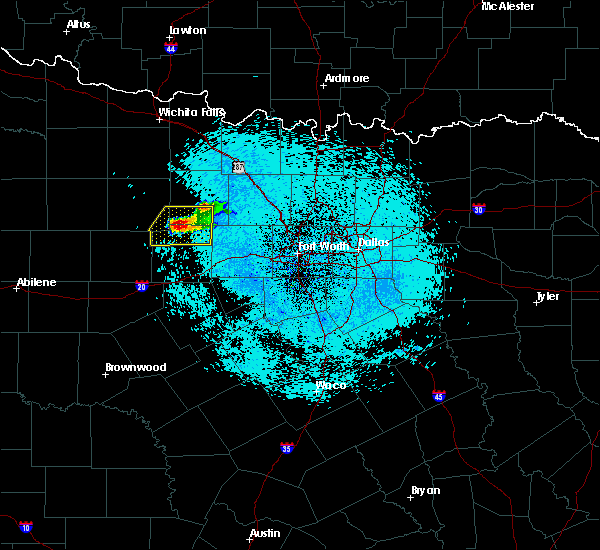 Interactive Hail Maps Hail Map for Graford, TX