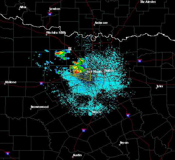 Interactive Hail Maps Hail Map for Aledo, TX