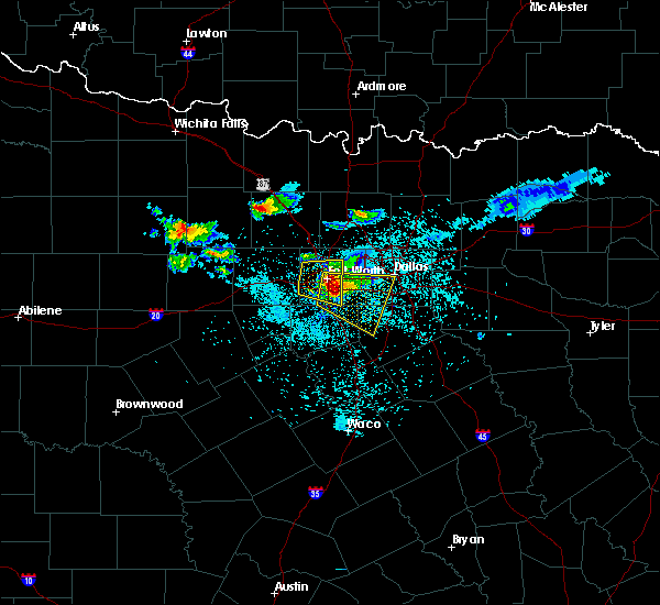 Interactive Hail Maps Hail Map for Arlington, TX