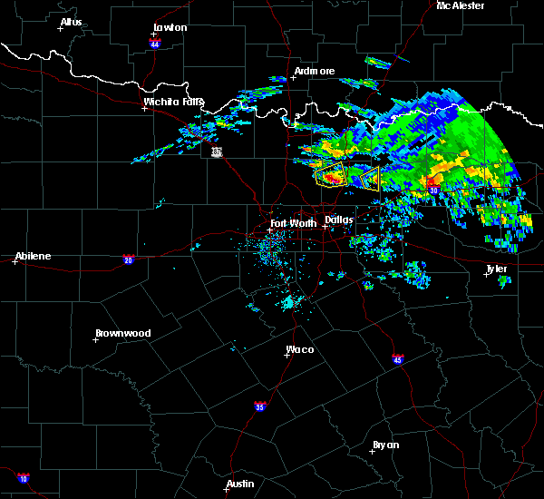 Interactive Hail Maps Hail Map for Frisco, TX