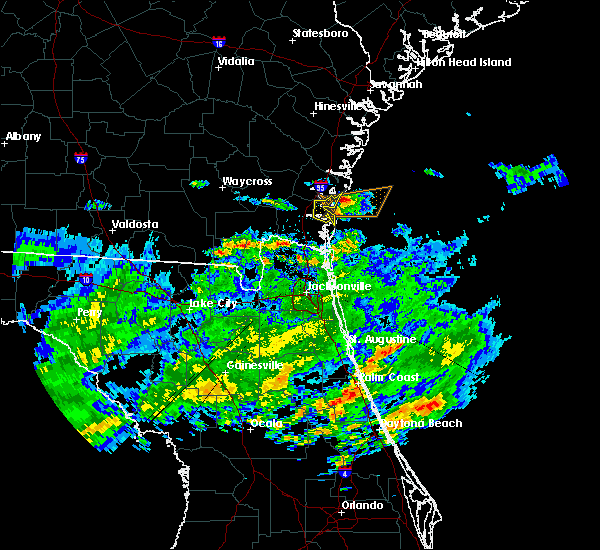 Interactive Hail Maps Hail Map for Brunswick, GA