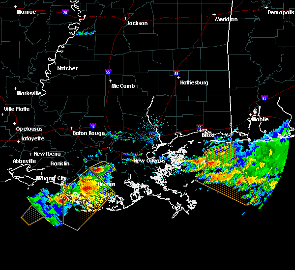 Interactive Hail Maps Hail Map for Lockport Heights, LA