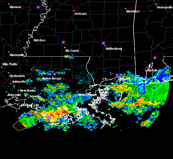 Interactive Hail Maps Hail Map for Montegut, LA