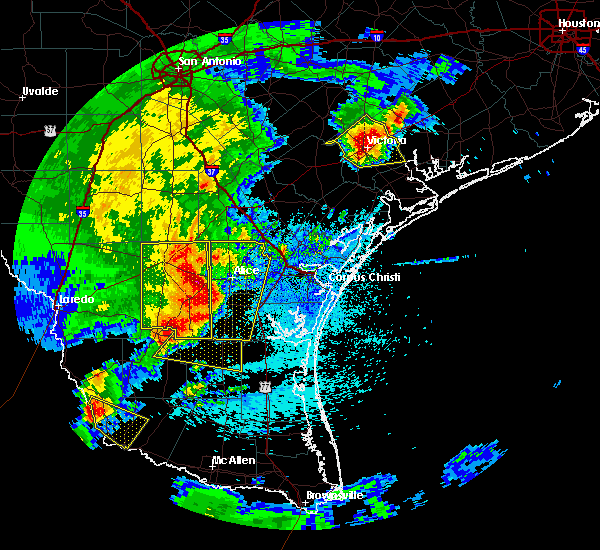 Interactive Hail Maps Hail Map for Inez, TX