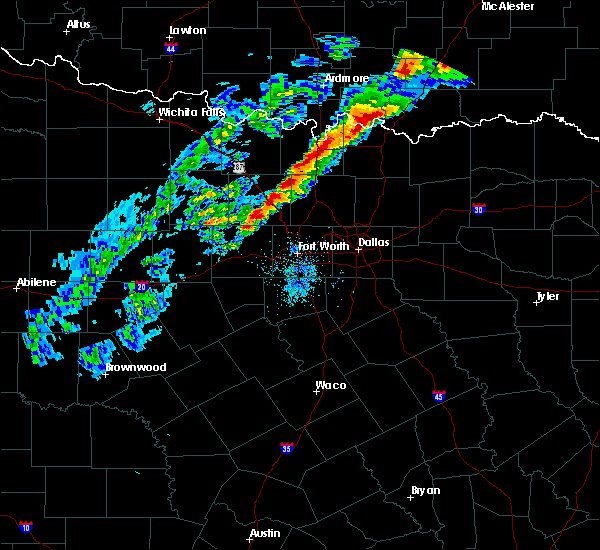 Interactive Hail Maps Hail Map for Rhome, TX