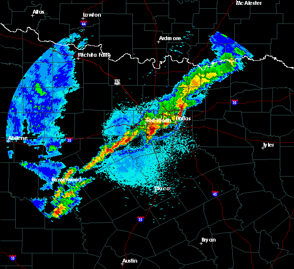Interactive Hail Maps Hail Map for Allen, TX
