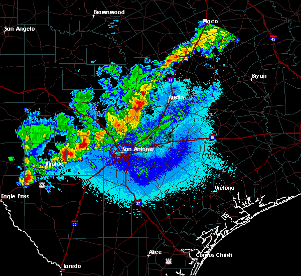 Interactive Hail Maps Hail Map for Canyon Lake, TX