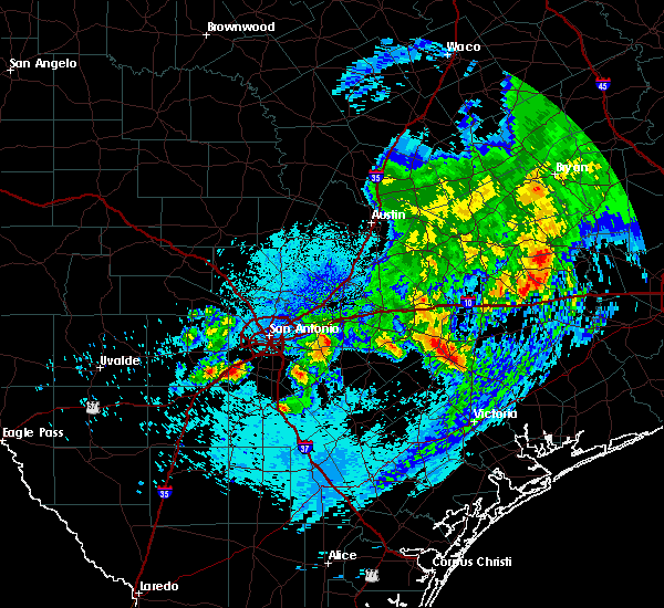 Interactive Hail Maps Hail Map for Waelder, TX