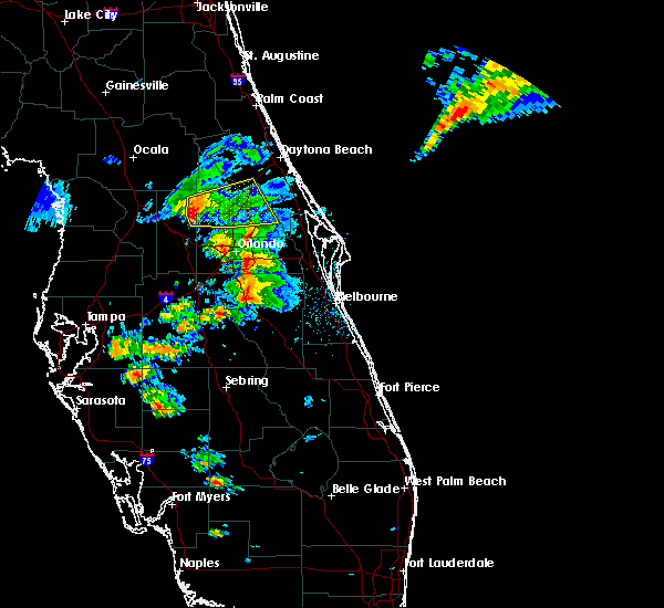 Weather Map For Southwest Florida Interactive Hail Maps Hail Map for DeLand Southwest, FL