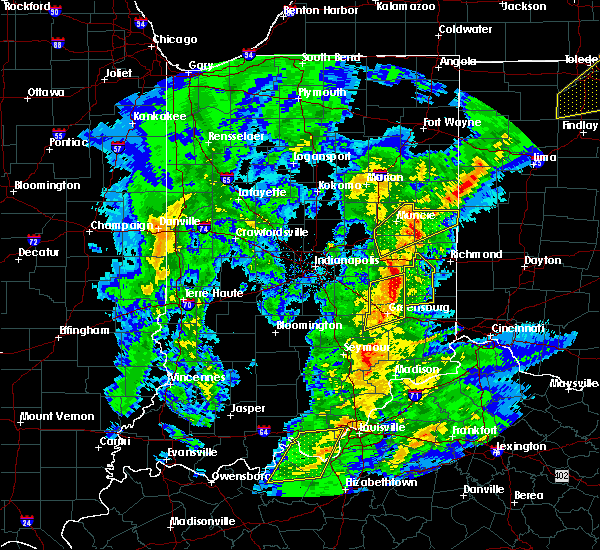 Interactive Hail Maps Hail Map for Ridgeville, IN