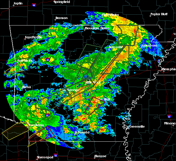 Interactive Hail Maps Hail Map for Pine Bluff, AR