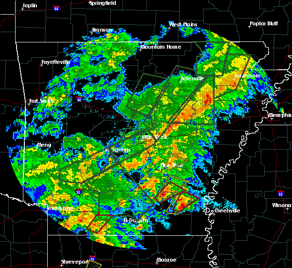 Interactive Hail Maps Hail Map for Warren, AR