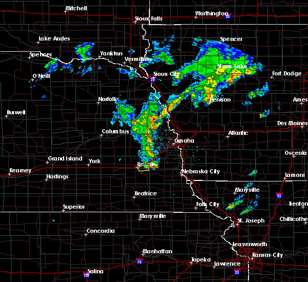Interactive Hail Maps Hail Map for Lincoln, NE