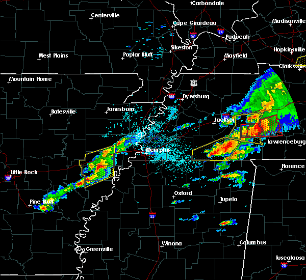 Interactive Hail Maps Hail Map for Finger, TN