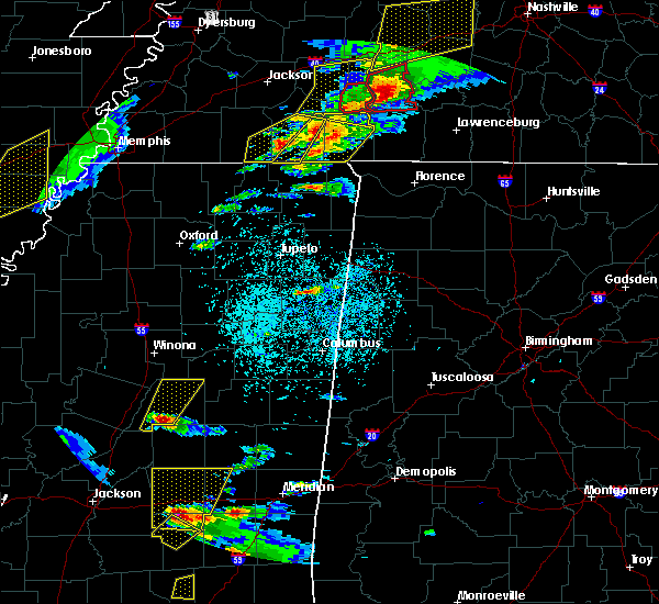 Interactive Hail Maps Hail Map for Ramer, TN