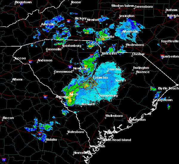 Interactive Hail Maps Hail Map for Lexington, SC