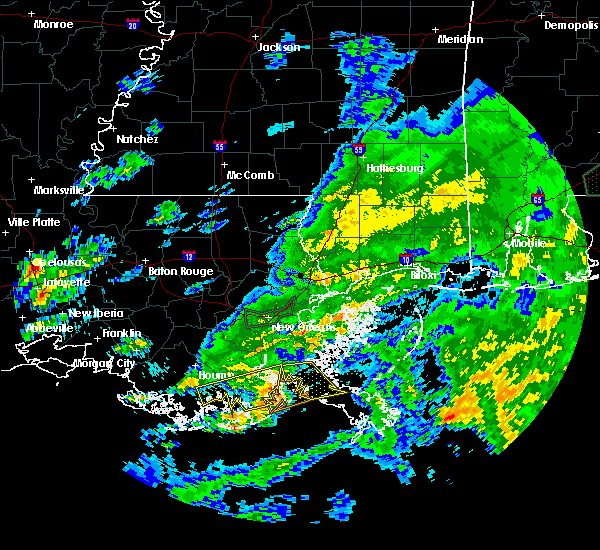Interactive Hail Maps Hail Map for Golden Meadow, LA