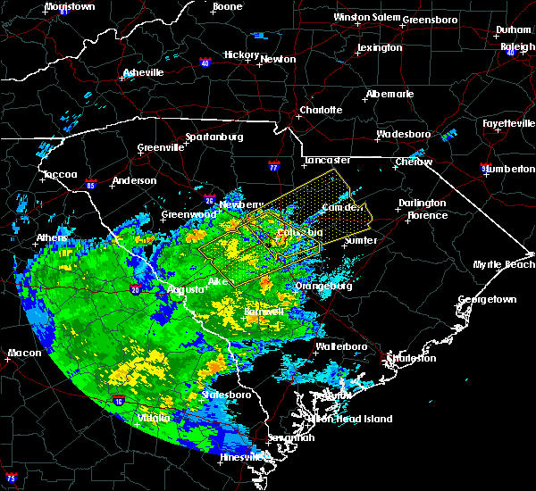 Interactive Hail Maps Hail Map for Lake Murray of Richland, SC