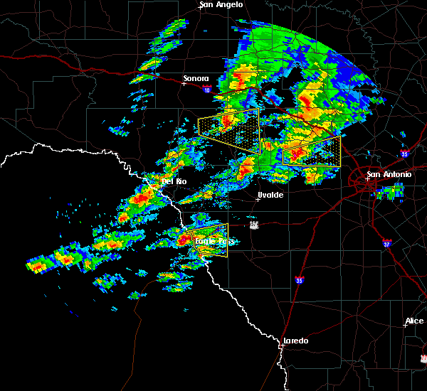 Interactive Hail Maps Hail Map for Bandera, TX