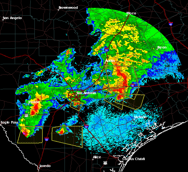 Interactive Hail Maps Hail Map for Hallettsville, TX