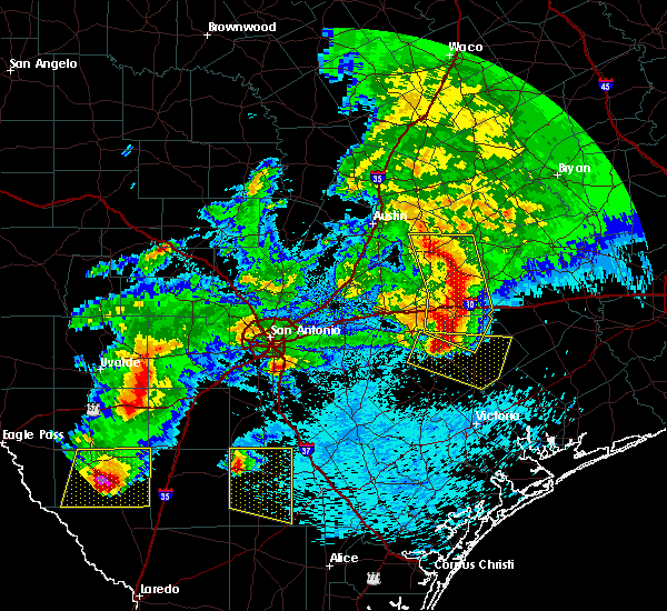 Interactive Hail Maps Hail Map for Flatonia, TX