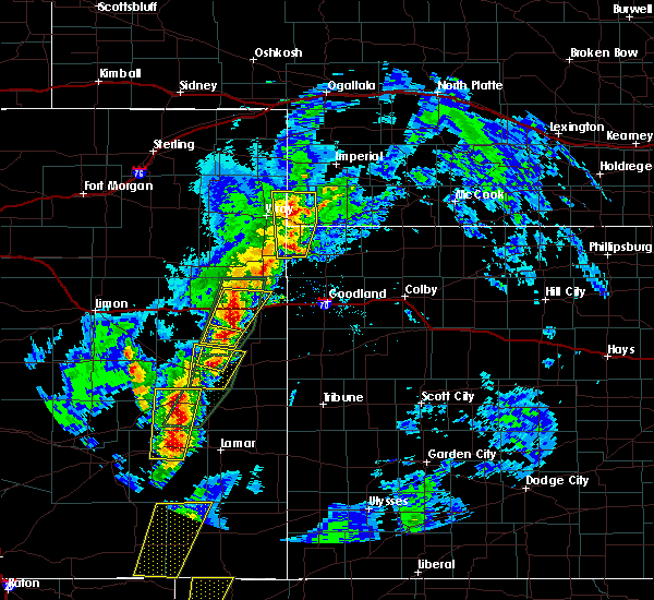 Interactive Hail Maps Hail Map for Bethune, CO