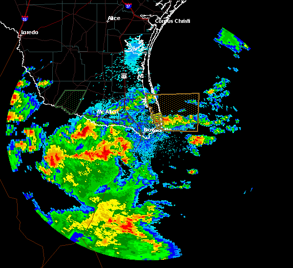South Padre Island Weather Map