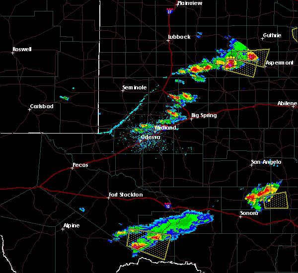 Interactive Hail Maps Hail Map for Sanderson, TX