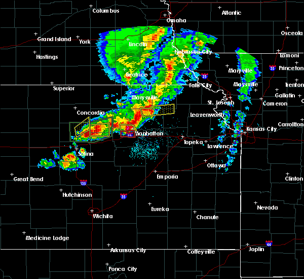 Interactive Hail Maps Hail Map for Manhattan, KS