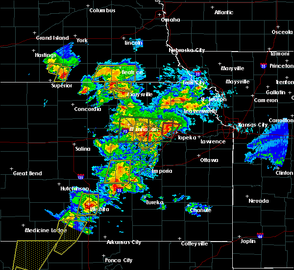 Interactive Hail Maps Hail Map for Wamego, KS
