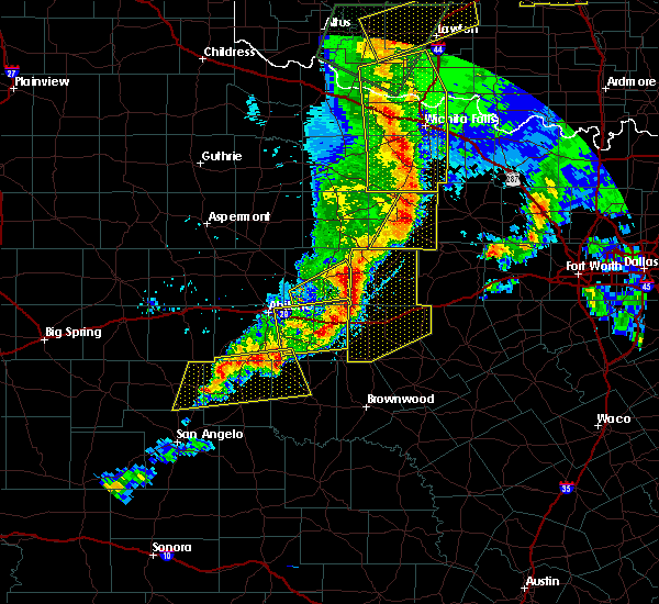 Interactive Hail Maps Hail Map for Graham, TX