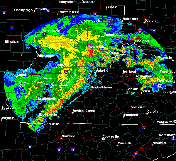 Interactive Hail Maps Hail Map for New Albany, IN