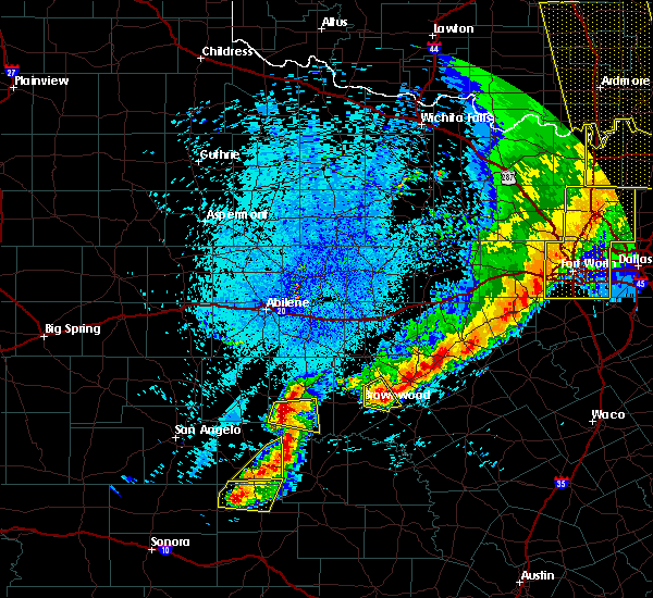 Interactive Hail Maps Hail Map for Brownwood, TX