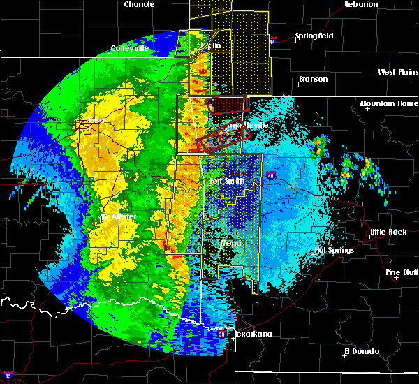 Interactive Hail Maps Hail Map for Springdale, AR