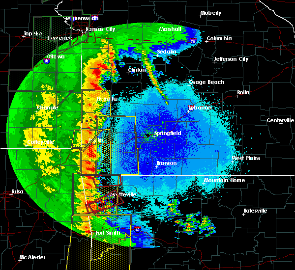 Interactive Hail Maps Hail Map for Bentonville, AR