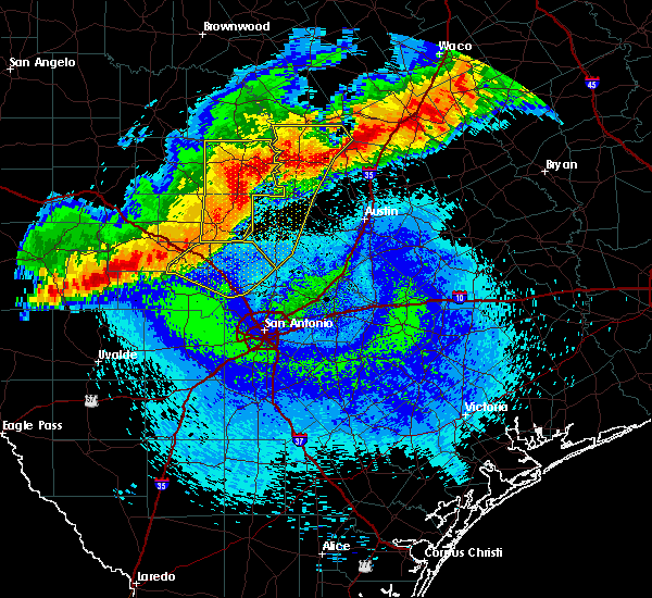 Interactive Hail Maps Hail Map for Boerne, TX